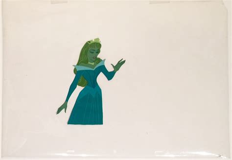 animation collection original production animation cel of princess aurora from sleeping beauty
