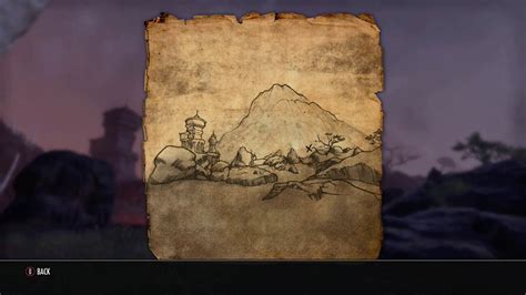 The Elder Scrolls Online Vvardenfell Ce Treasure Map Location Youtube
