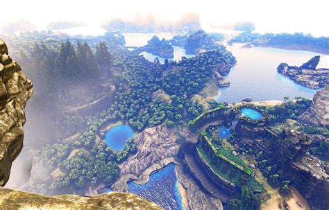 Ark The Volcano Resource Map Maping Resources
