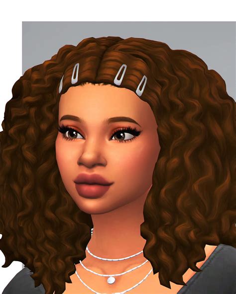 Sims 4 Cc Curly Hair Maxis Match