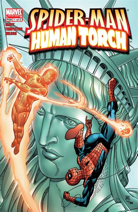 spider man human torch 2005 1 comic issues marvel