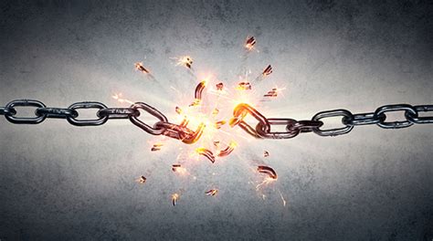 While some chains have a removable master link, others require that you use an instrument known as a chain breaker to break a link and remove the chain. Break the Chain | Qlik Blog