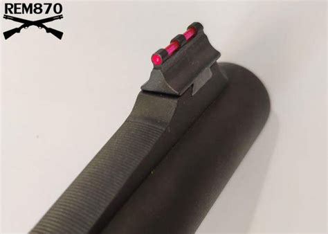 Remington 870 Front And Rear Rifle Sights Installation And Removal