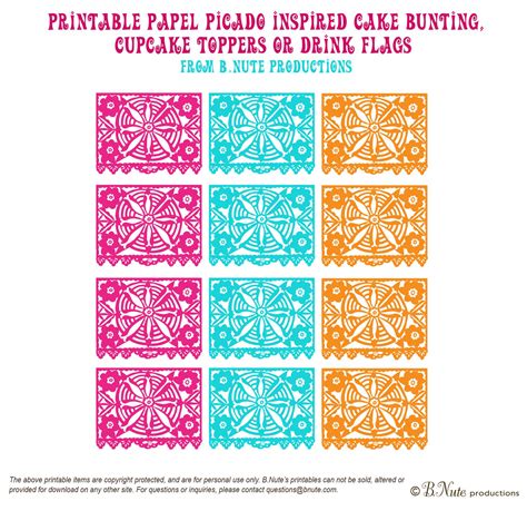 Printable Pattern Papel Picado Template Printable Word Searches