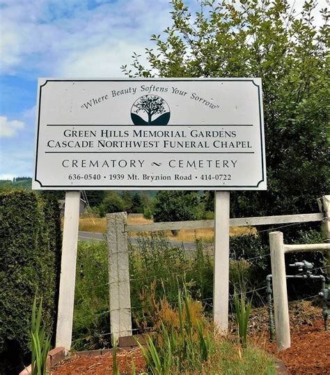 Green Hills Memorial Gardens In Kelso Washington Find A Grave Cemetery