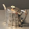Antique Silver Plated Teapot - Antique Silver Plate - Hemswell Antique ...