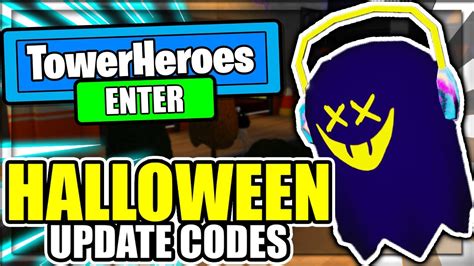 How to redeem roblox tower heroes codes? ALL NEW *HALLOWEEN* UPDATE CODES! 🎃Tower Heroes Roblox ...