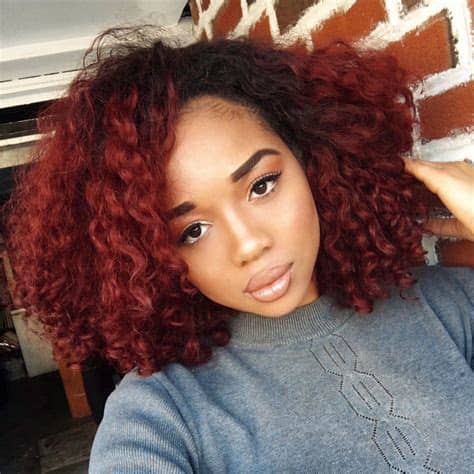 The bluish red cast of your hair will make your skin pop instead of looking flushed or. blackhipstergirly: " melaninist: " Pink and red hair on ...