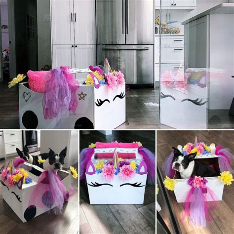 Lista 100 Foto Diseños Carro De Carton De Unicornio Lleno