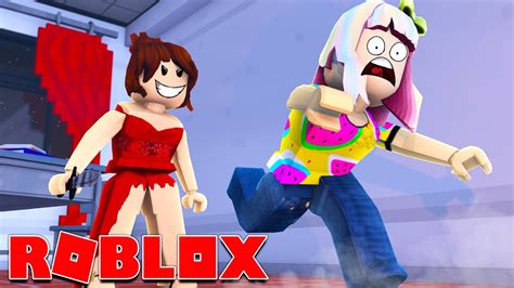 Roblox Survive The Red Dress Girl Youtube