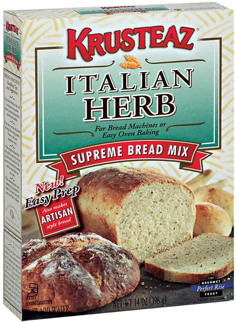 Krusteaz Italian Herb Bread Mix Shop Baking Ingredients At H E B