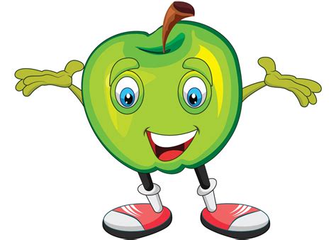 Cartoon Apple With Face Download Free Vectors Clipart Graphics And Vector Art