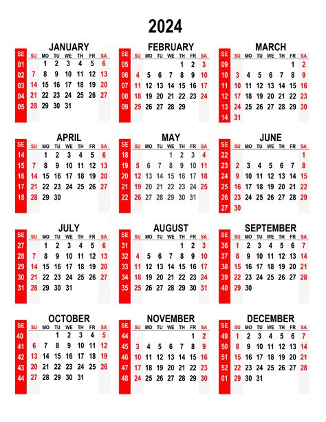What Calendar Year Is The Same As 2024 Printable Online