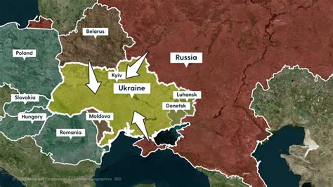 Cold War Map Shows 20 Uk Towns And Cities Russia Could Hit With A