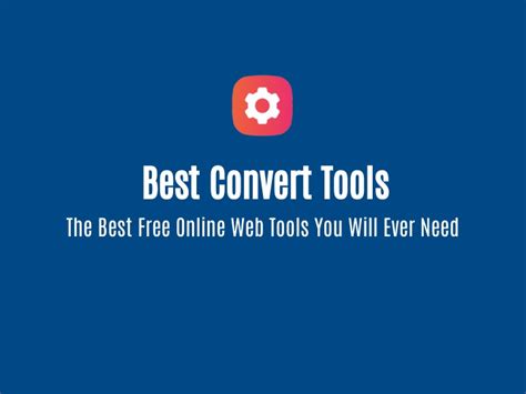 Ppt Best Convert Tools Unit Text Image Powerpoint Presentation