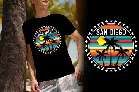 San Diego Summer T Shirt Design Graphic By Yadesign Store · Creative