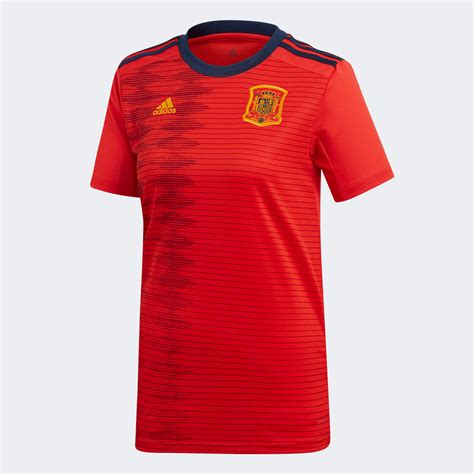 England women's exclusive nike kit has been revealed ahead of the 2019 world cup. Spain 2019 Women's World Cup Adidas Home Kit | 18/19 Kits ...
