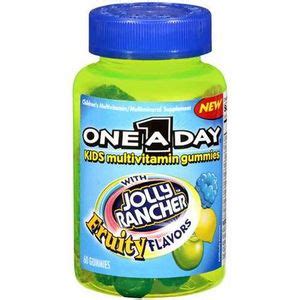 One a day men's complete multivitamin at amazon. One Day Kids Multivitamin Gummies with Jolly Rancher ...