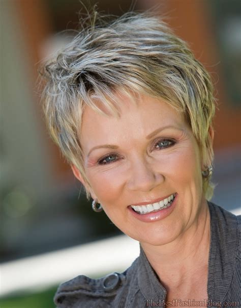 Multi layered short haircut for older women. Old woman haircuts - 10 Hairstyles for the Golden Age ...