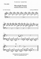 Piano Pdf: How To Play Moonlight Sonata On Piano/keyboard