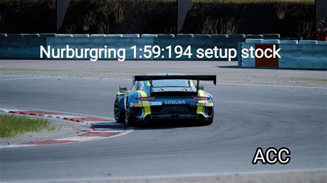 Récord personal nurburgring Porsche gt Assetto Corsa competizione no