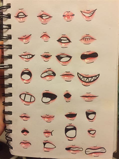 Mouths To Help Yall 3 Dibujo De Referencia Poses Como Dibujar