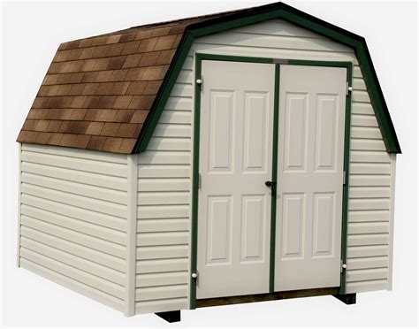 From traditional storage barn models to modern sheds with porches, you'll be certain to find a shed that. Vinyl Siding Barn Style (4' sidewall) Sheds | Sheds by ...