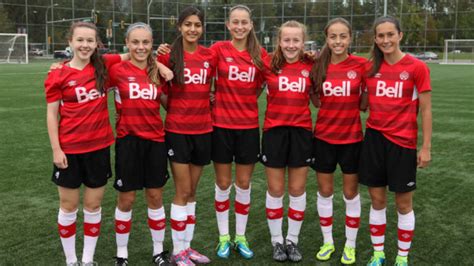 Seven Whitecaps Fc Girls Elite Rex Players In Camp With Canadas U 17