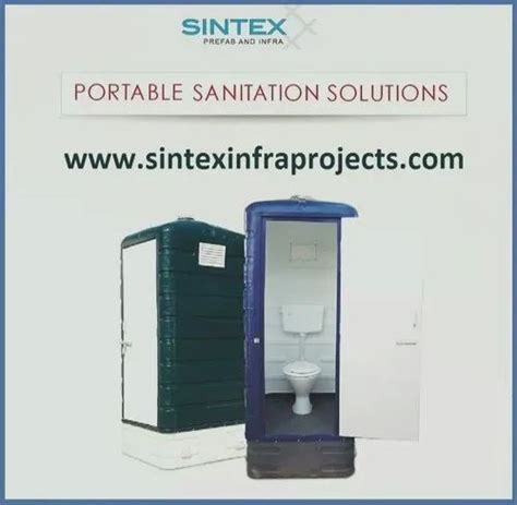 Hddp Modular Sintex Urinal Portable Toilets No Of Compartments 1 At