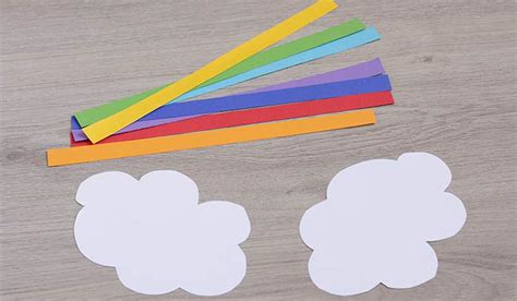 Cloud And Rainbow Craft Kidzapp