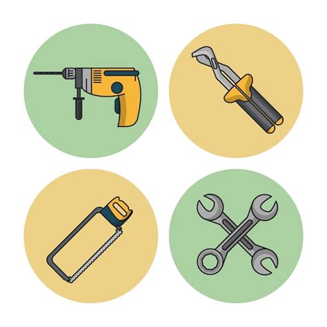 Premium Vector Construction Tools Icons