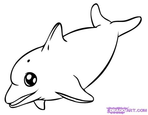 They make it easier to see the depth of the drawing. animals that swim drawing - Clip Art Library