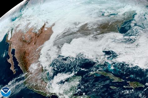 Satellite Images Show Winter Storm Elliots Deadly Path Through The Us