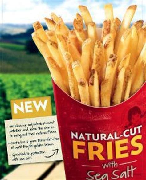 Wendys New Fries Skin On And Sprinkled With Sea Salt Seattle Met