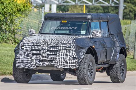 2021 Ford Bronco Warthog Prototype Spotted With Sasquatch Pack Tires