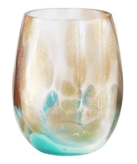 A Modern Take On A Classic Wine Glass This Stemless Style Adds Colorful Panache To Your Next
