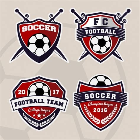 Sport Logos Sammlung Kostenlose Vektor