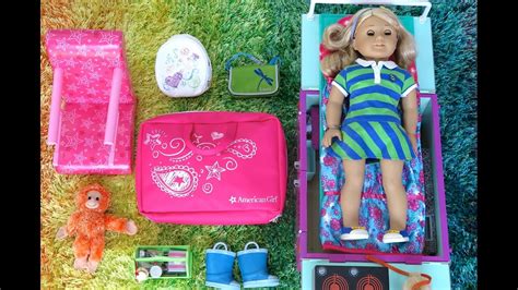American Girl Packing For Vacation Youtube