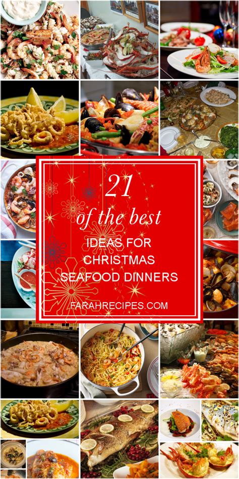This holiday meal is filled with classic cajun flavors like garlic, peppers, and onions. 21 Of the Best Ideas for Christmas Seafood Dinners - Most ...