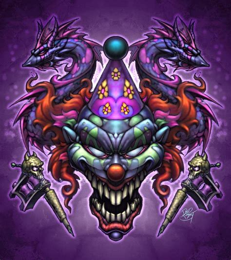 Amazing Clown Evil Clowns Evil Clown Tattoos Evil Art