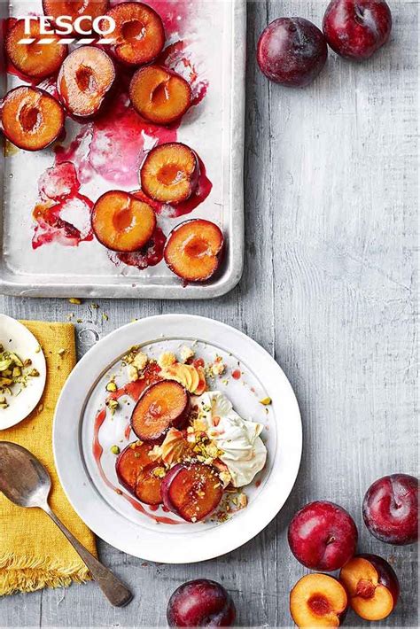 Juicy Baked Plums Steal The Show In This Fruity Dessert Drizzled With