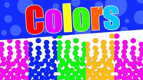 Learn Colors And Spelling Colors Education Youtube