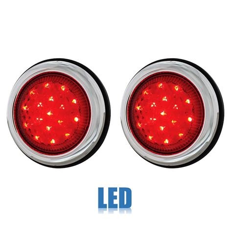 There happened to be a 99' b5 there with the lights so i took them off and got em for next you should use a flash light if vision is hindered ( lights while working helps ). 3-3/4" Red LED Flush Mount Truck Trailer Brake Tail Light ...