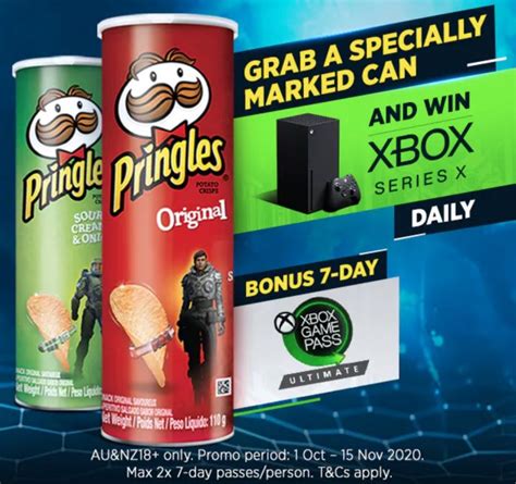 Pringles Xbox Promotion 2020 Win An Xbox Series X Daily And More At