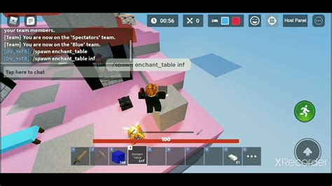 🤔 Can You Spawn A Enchanting Table In Roblox Bedwars⁉️ Youtube
