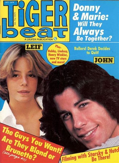 Tiger Beat Covers Through The Years