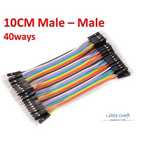 Attached is a pdf file for the discussion. Arduino Jumper Wire 1P-1P 2.54mm Male to Male 10cm 40Ways ...