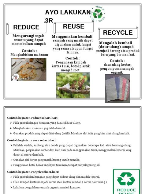 Detail Contoh Benda Reduce Reuse Recycle Koleksi Nomer