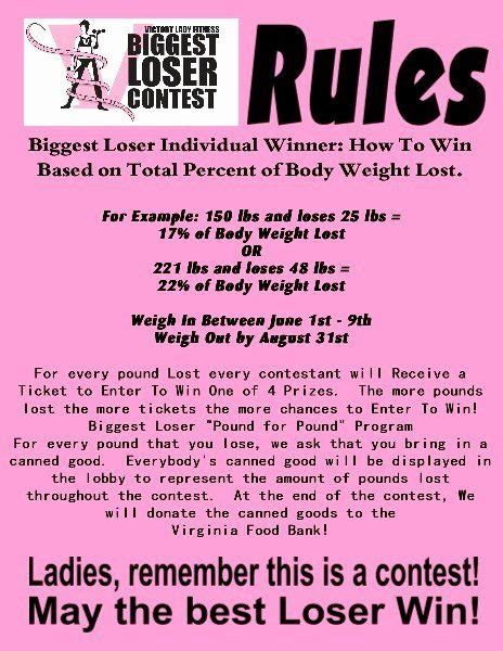 Biggest Loser Contest Flyer Template Elegant Biggest Loser Contest At