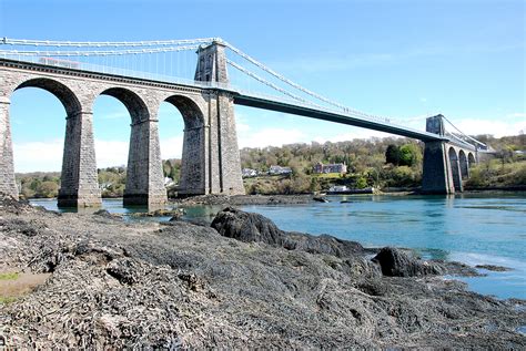 Menai Bridge The First Suspension Bridge In The World Herald Wales